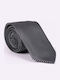 Unounouno Men's Tie Synthetic Printed in Black Color
