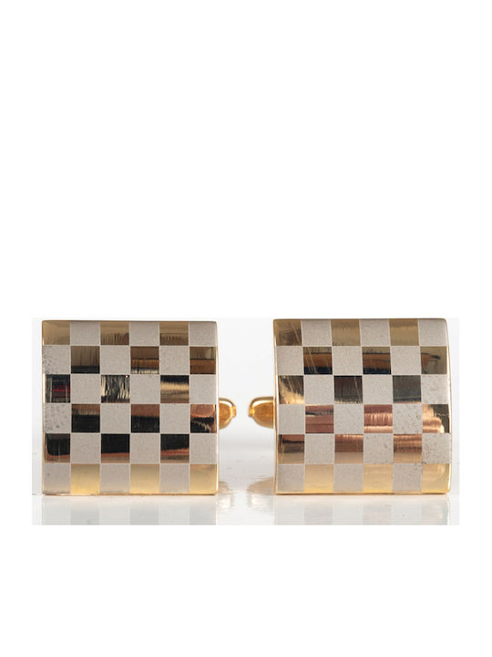 Legend Accessories Μανικετόκουμπα από Χρυσό