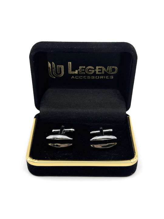 Legend Accessories Μανικετόκουμπα από Ασήμι