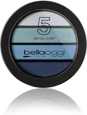 Bellaoggi Παλέτα με Σκιές Ματιών σε Στερεή Μορφή με Ασημί Χρώμα 4gr