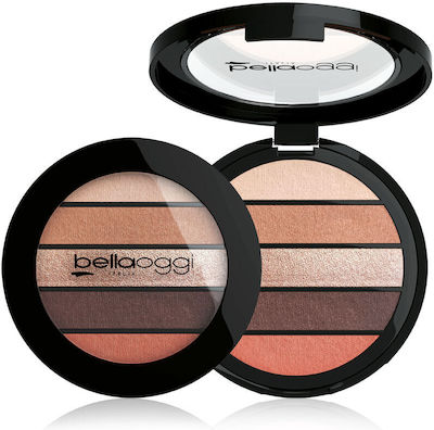 Bellaoggi Παλέτα με Σκιές Ματιών σε Στερεή Μορφή με Ροζ Χρώμα 4gr