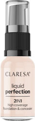 Claresa Flüssige Perfektion Flüssige Foundation 18g