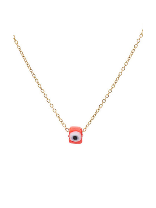 LifeLikes Necklace Eye Gold Plated