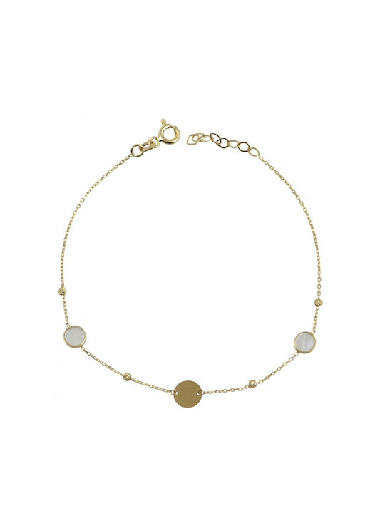 Kontopoulos Bracelet made of Gold 14K