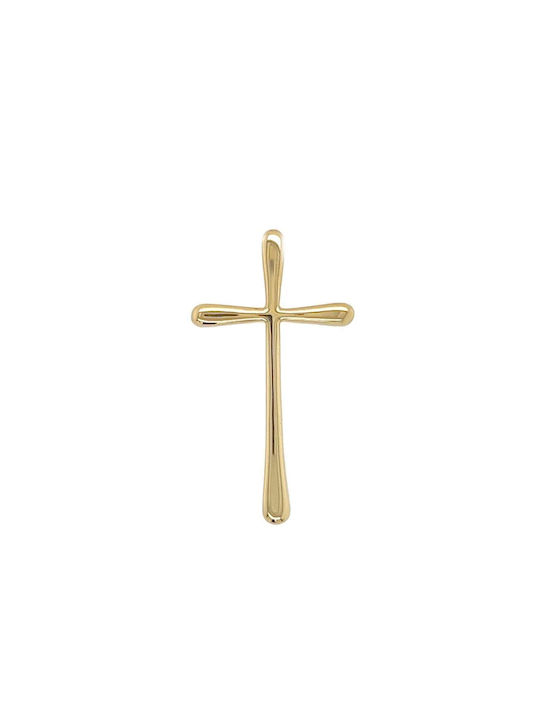 Xryseio Damen Gold Kreuz 14K