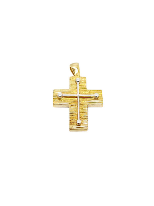 Mentzos Gold Cross 14K