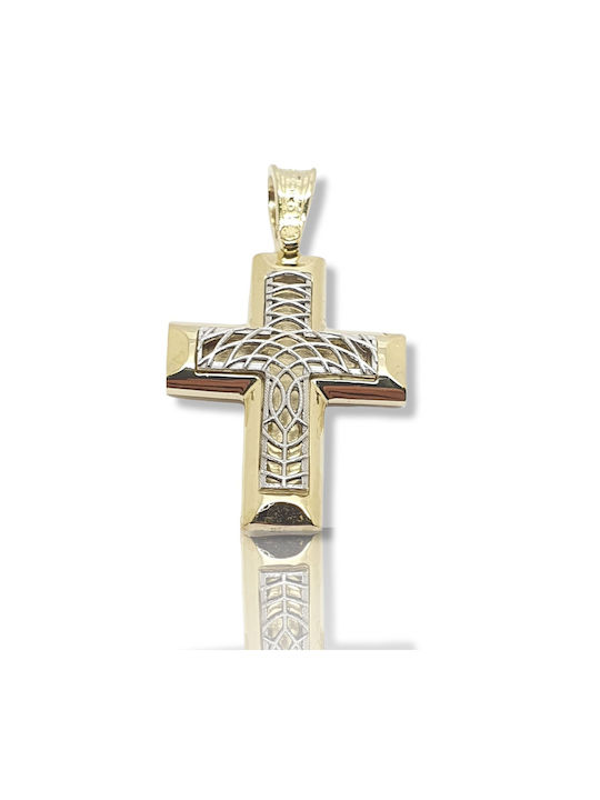 Mentzos Gold Cross 14K