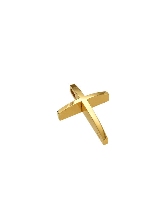 Dimiourgiko Vildiridis Men's Gold Cross 18K