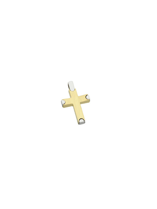 Dimiourgiko Vildiridis Herren Gold Kreuz 14K