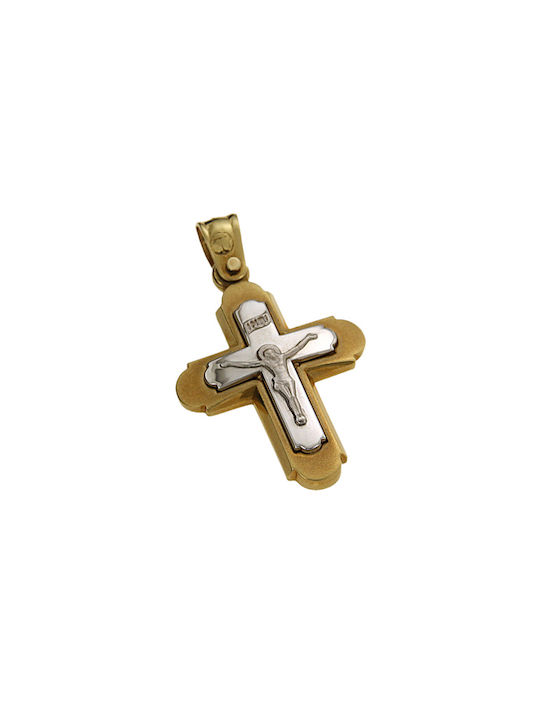 Dimiourgiko Vildiridis Men's Gold Cross 14K