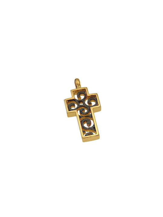 Dimiourgiko Vildiridis Women's Gold Cross 14K