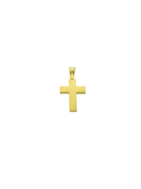 Dimiourgiko Vildiridis Men's Gold Cross 18K