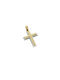 Dimiourgiko Vildiridis Men's Gold Cross 14K