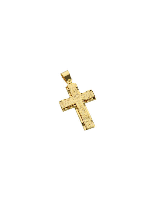 Dimiourgiko Vildiridis Men's Gold Cross 14K