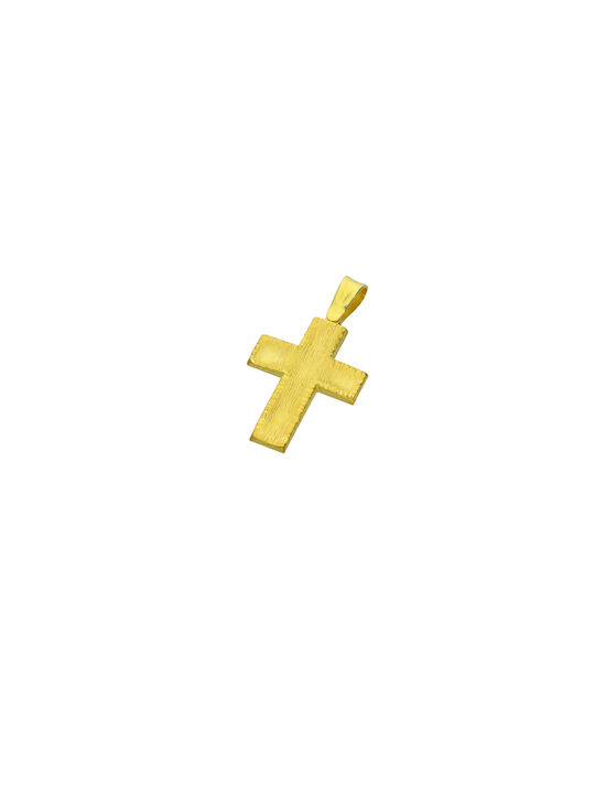 Dimiourgiko Vildiridis Herren Gold Kreuz 14K