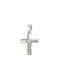 Dimiourgiko Vildiridis Women's White Gold Cross 18K