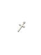 Dimiourgiko Vildiridis Men's White Gold Cross 14K