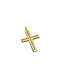 Dimiourgiko Vildiridis Damen Gold Kreuz 14K