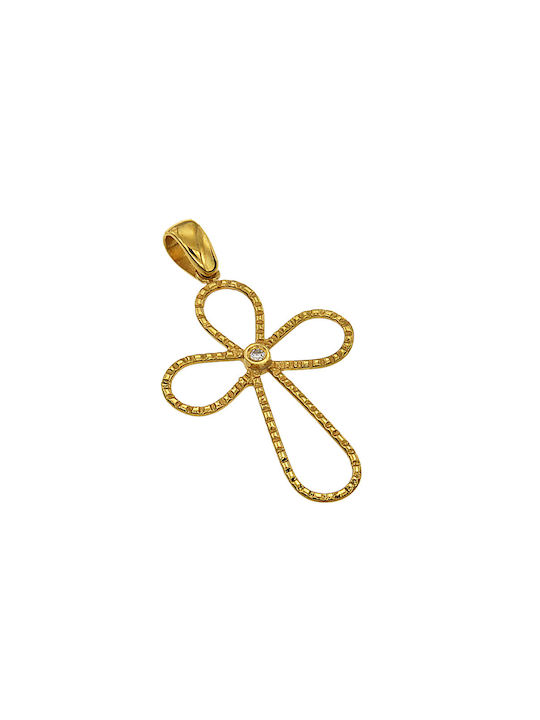 Dimiourgiko Vildiridis Gold Cross 18K