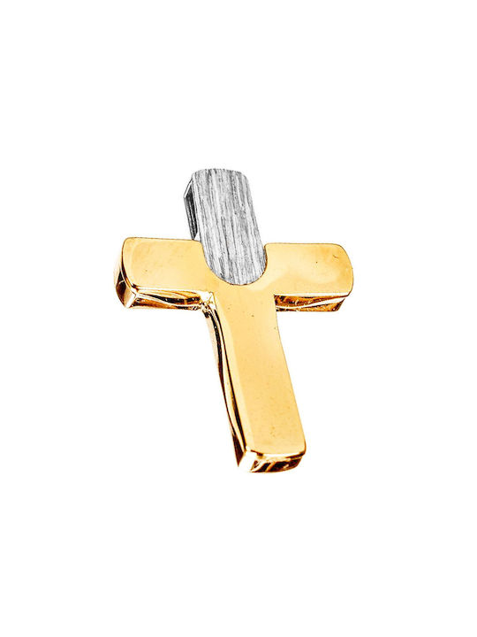 Gatsa Damen Gold Kreuz 14K