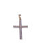 Gatsa Women's Gold Cross 14K