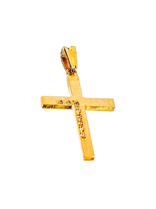 Gatsa Femeiesc Aur Cruce 14K