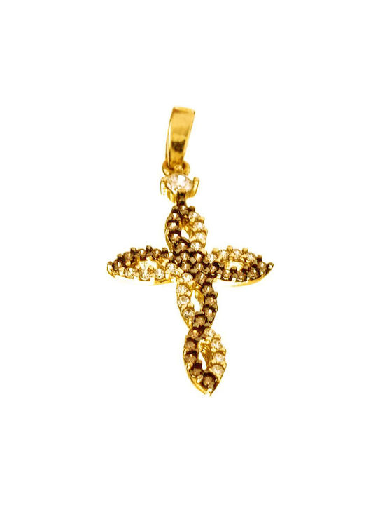 Gatsa Gold Cross 14K