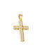 Gatsa Women's Gold Cross 14K