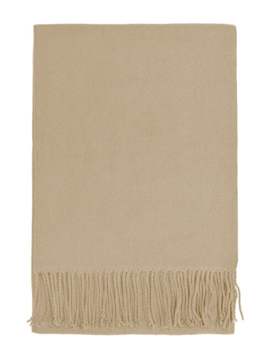 Stamion Women's Wool Scarf Beige