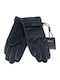 Men's Leather Touch Gloves Black