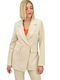 Potre Women's Blazer Beige