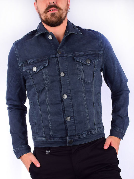 Gabba Men's Denim Jacket Blue