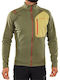 Herren Fleecejacke Khaki