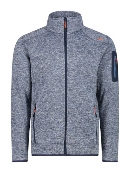 CMP Ανδρική Ζακέτα Fleece Μπλε