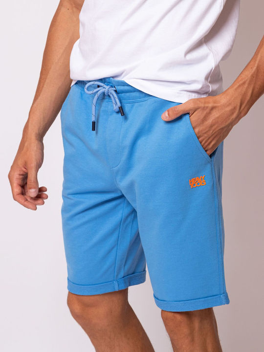 Heavy Tools Men's Athletic Shorts Blue