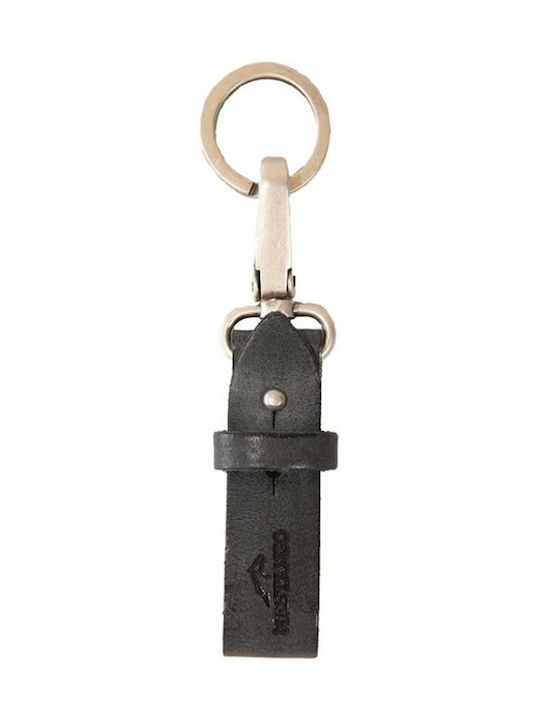 Mestango Keychain Leather Gray