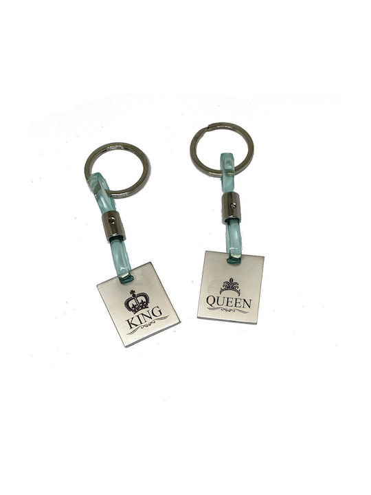 Queen Fashion Set Breloc Metalice 2buc