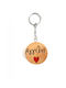 Wooden Art Handmade Keychain Wooden