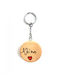 Wooden Art Handmade Keychain Wooden