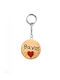 Wooden Art Handmade Keychain Wooden