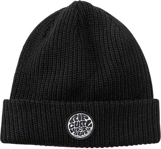 Knitted Beanie Cap Brown
