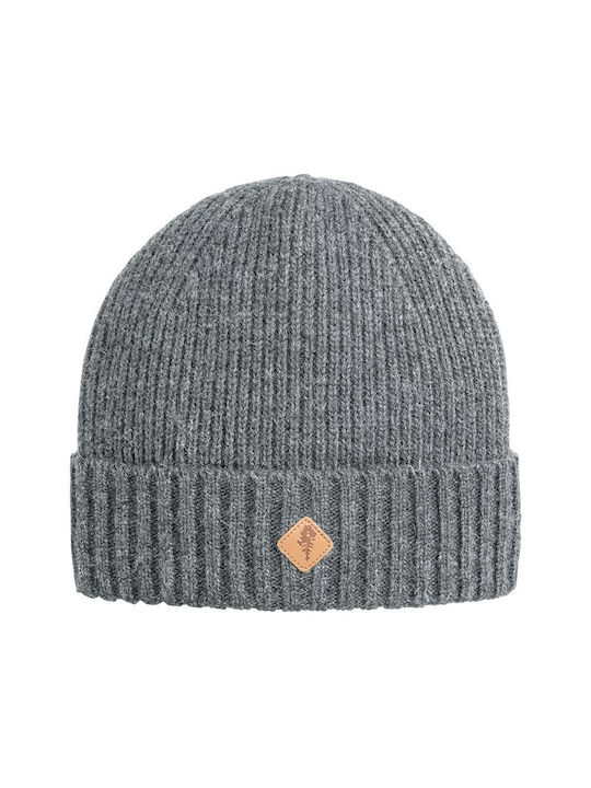 Pinewood Beanie Unisex Σκούφος Πλεκτός σε Γκρι χρώμα