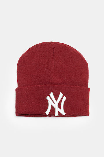 Beanie Unisex Căciulă Tricotat în culoarea Burgundy