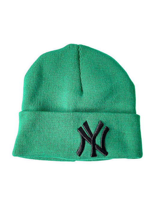 Chica Knitted Beanie Cap Green