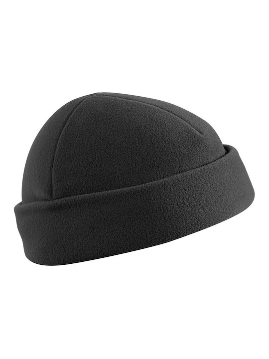 Helikon Tex Beanie Unisex Fleece Beanie Gestrickt in Schwarz Farbe