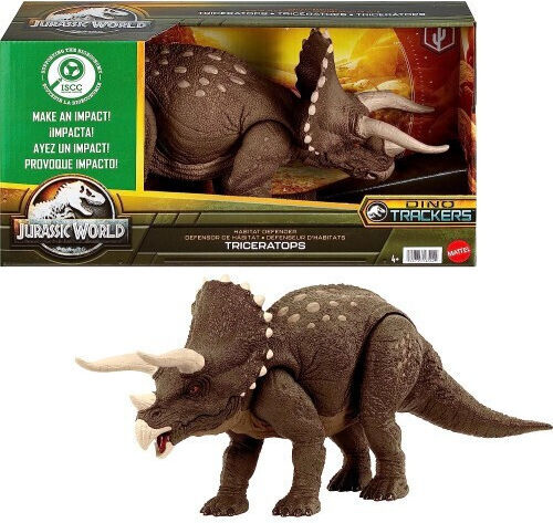 Action Figure Triceratops Jurassic World Dinosaur for 4+ years old Years 18cm.