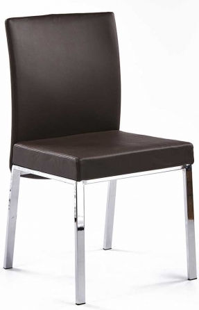 Stuhl Speisesaal 48x47x87cm Braun