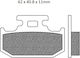 Artrax Motorcycle Brake Pads for Kawasaki KDX Yamaha DT