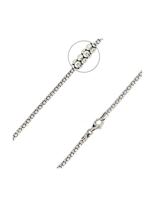 Xryseio White Gold Chain Neck 18K Length 46cm