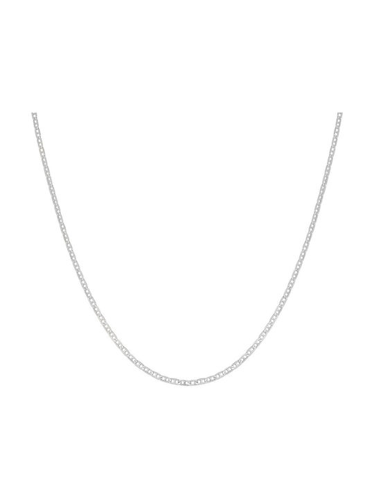 Tasoulis Jewellery Collection White Gold Chain Neck 9K